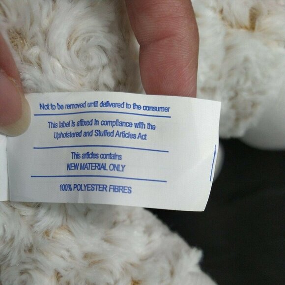 Calplush Llama Plush Stuffed Animal Toy 2018 17" x 18" Beige Tan Age 3 and Up - Picture 10 of 11